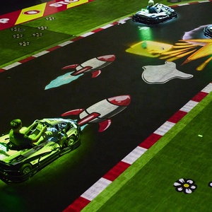 Máquina de Juego Interactiva de Carreras de Karts con Proyección AR, Battle Snake Go-Karting, para Parques Temáticos - Product Image 6