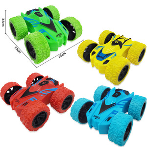 Coche de acrobacias de inercia de doble cara para niños, juguete de carreras todoterreno de plástico con función de giro de 360 grados, talla única, unisex - Product Image 5