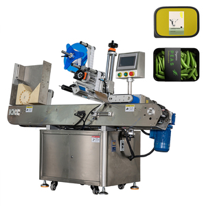 Machine d'étiquetage de surface de carton à plat pour système de contrôle PLC, équipement d'encollage et d'emballage pour usage industriel - Product Image 1