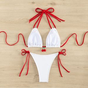 Custom Made Trendy Two-Piece Sexy Bikini with Skirt for Beach <strong>Lovers</strong> - Product Image 2