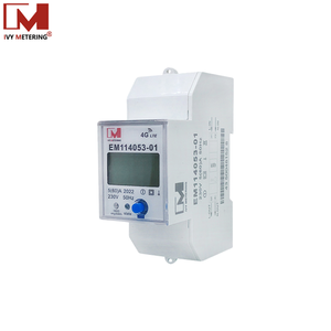 Medidor de energía inteligente <span class=keywords><strong>prepago</strong></span> de 1 fase con protección de sobrecarga de función remota de conexión automática 4G - Product Image 1