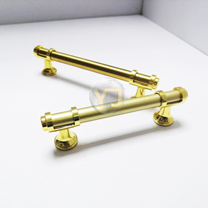 Cabinet Handles Gold Stainless Steel Cylindrical Modern Minimalist <b>Wardrobe</b> <b>Hardware</b> Durable - Product Image 3