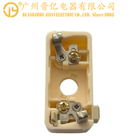 Adaptateur d'angle Conversion Socket 6A 250V Rating Plastic Material Led Strip Connector for Vintage Floor Lamp Living Room Lamp