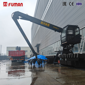 Crane Penanganan Scrap Tipe Tetap Kapasitas Angkat 1,6 Ton Sistem Hidrolik 27tm - Product Image 4