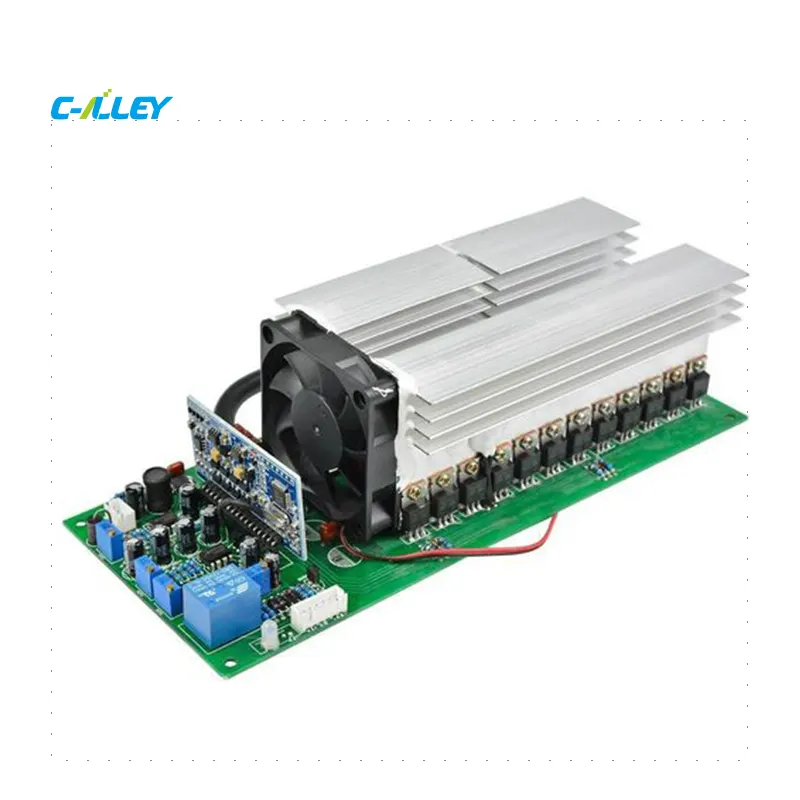 Inverter kustom pcba pcb gelombang sinus murni frekuensi daya mppt papan sirkuit pengisi daya panel surya hibrida