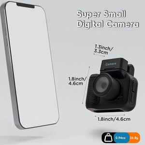 Cámara Digital Portátil OIKSPY OI-4000 con Pantalla LCD de 1.4 Pulgadas, 1080P, Tarjeta de 32GB, Base de Carga, Diseño sin Espejo Monoreflex, Sensor de 1/1.7 Pulgadas - Product Image 2