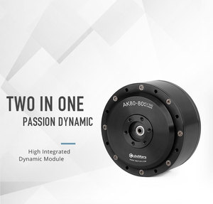 AK80-64 60KV 브러시리스 DC 로봇 조인트 모터 정격 토크 48Nm 피크 토크 120Nm 속도 방폭형 영구 자석 ROHS - Product Image 2