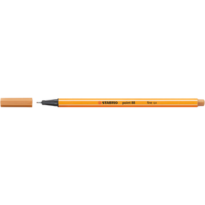 STABILO - FINELINER POINT 88 OCHRE FONCÉ - Product Image 1