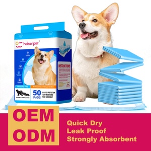 Extra Large Cute Dog Pee <b>Pads</b> <b>Waterproof</b> Disposable Super Absorbent Leak-Proof Training Pet Diapers Quick Dry Deodorize - Product Image 1