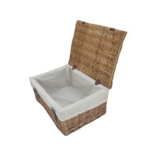 Cesto Rotondo in Vimini Senza Manici, Cesto Portaoggetti in Rattan per Bambini - Product Image 5