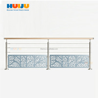 Garde-corps de balcon et terrasse HJ pour intérieur et extérieur, designs modernes, balustres de terrasse, garde-corps en tube rond en acier inoxydable