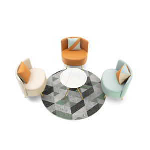 Aobin Modern Sofa Set BD-F9219H Combination Office Living Room Furniture With <b>Cushions</b> For <b>Small</b> Spaces - Product Image 5