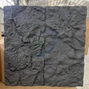 Tự nhiên tìm kiếm Polyurethane nhân tạo bảng tường đá bắt chước đá núi lửa PU đá bền không thấm nước phòng ngủ khách sạn sử dụng - Product Image 4