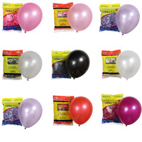 Ballons en latex perlé de haute qualité de 12 pouces, 3,2 g, ballons métalliques pour la décoration de fête d'anniversaire, de mariage