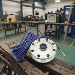 Độ chính xác cao hình dạng bánh xe Pancake Load cell nói Nén Căng Thẳng Load cell Force Sensor Độ chính xác 0.05% analog đầu ra 1T-8t - Product Image 2