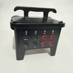 صندوق توزيع طاقة صوتي ثنائي الطور بمدخل 30 أمبير L14-30 ومخرج 20 أمبير إديسون - Product Image 3