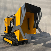 KOCHUANG Hocheffizienter Mini-Raupenlader und -Dumper für schlammige Bergstraßen – Stabil und reibungslos für den Baubedarf – Hergestellt in China
