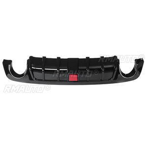 Q50 Car Rear Bumper <b>Diffuser</b> Spoiler with <b>LED</b> Indicator Light for Infiniti Q50 2018-2019 Rear Bumper Chassis Spoiler Deflector - Product Image 1