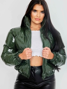 <strong>Women's</strong> Crop Short Jacket Cropped Puffer Fashion Jackets for <strong>Women</strong> Warm Winter <strong>Lightweight</strong> <strong>Coat</strong> - Product Image 6