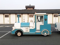 Train touristique sans rails, mini-train urbain, train touristique classique longue durée, OEM pour les attractions touristiques