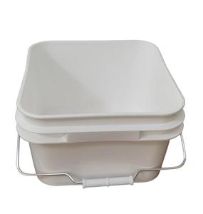 Cubo Cuadrado de Plástico de Grado Alimenticio SDPAC de 1.7 Galones, Contenedor Industrial Resistente para Almacenamiento de Alimentos, Agua y Pintura - Product Image 4