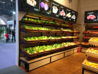 Supermarkt Groenten En Fruit Display Rek Planken