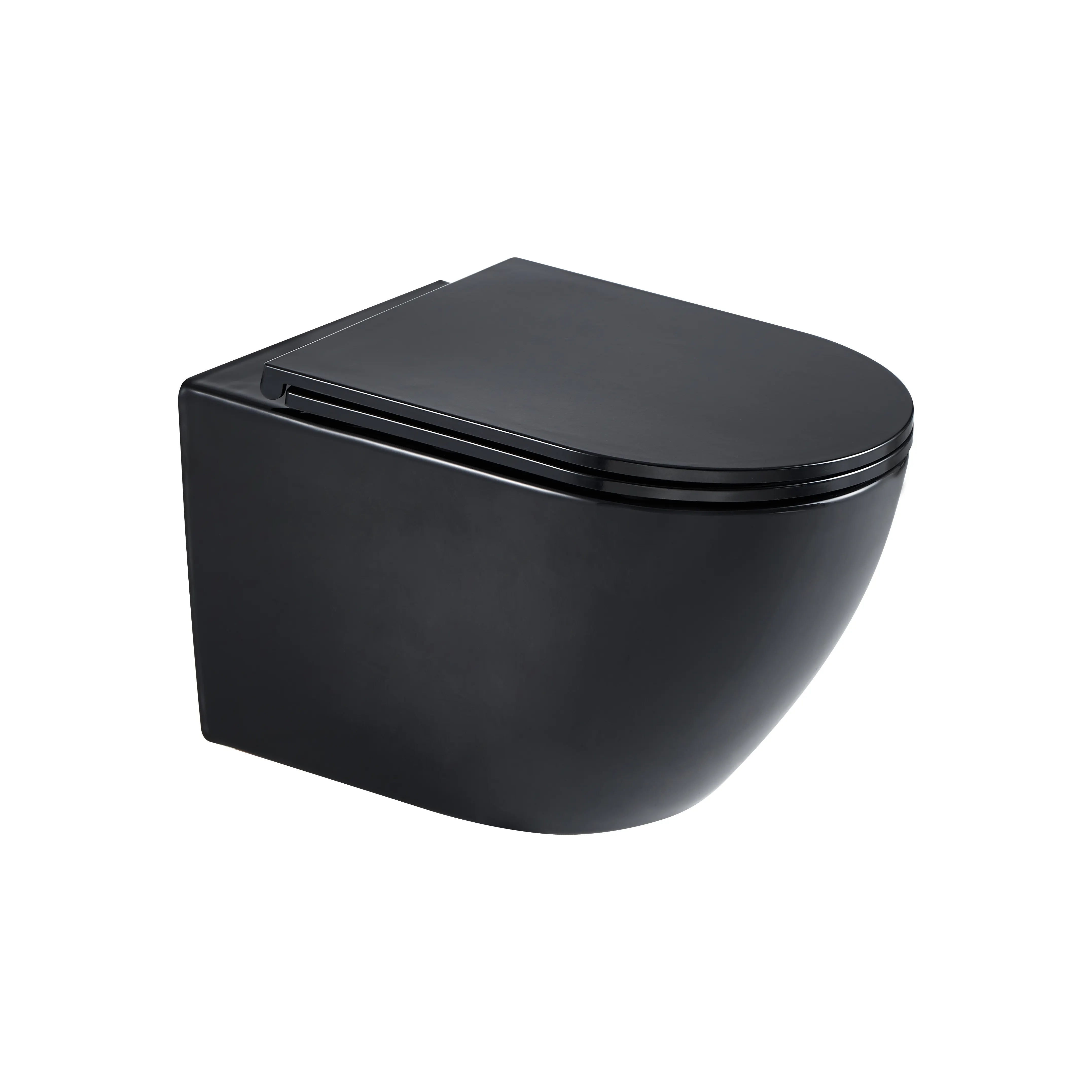 New Style Black Sanitary Ware Ceramic Toilet For Bathroom WC