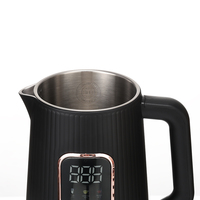 Bouilloire Électrique Intelligente à Commande Vocale Style Moderne, Capacité 1,7 L, Contrôle de Température, Double Paroi Anti-Brûlure, Usage Domestique