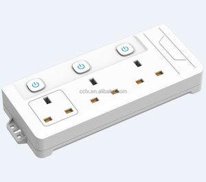 Dây Dẫn Nối Dài Ổ Cắm Điện 5 Chiều, Dây Bện 2M Gắn Tường Cho Gia Đình Văn Phòng Du Lịch - Product Image 3