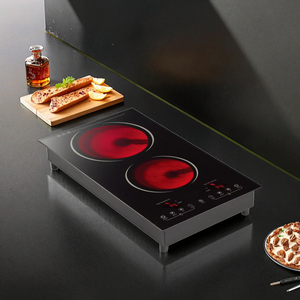 Bếp điện từ hồng ngoại tích hợp & để bàn 2 vùng nấu, công suất 1300W+1800W - Product Image 3