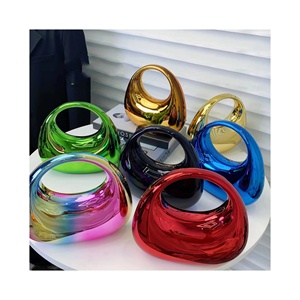 2024 Acrylic Fashion Ladies Handbags with Chain Crossbody Party Bag Valentine's Day <b>Gift</b> Lipstick Purse Earphone Bags - Product Image 1