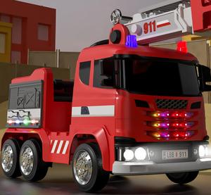 <span class=keywords><strong>Camion</strong></span> <span class=keywords><strong>dei</strong></span> <span class=keywords><strong>Pompieri</strong></span> Elettrico per Bambini con Batteria 12V / Auto Elettrica da Ingegnere per Bambini Vendita all'Ingrosso - Product Image 6