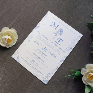 <span class=keywords><strong>Enveloppe</strong></span> et doublure <span class=keywords><strong>en</strong></span> vélin personnalisables pour invitations de mariage de luxe 5x7 - Product Image 6