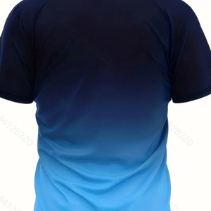 Crew Neck Sports <b>Tshirts</b> for Men Men's T Shirts 100% <b>Polyester</b> Sublimation Blanks Printed Fashion Tee for Summer - Product Image 3