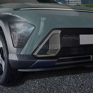 Cubierta de marco de faro antiniebla, cubierta de marco de luz antiniebla, kit de carrocería para accesorios de coche Hyundai KONA - Product Image 3