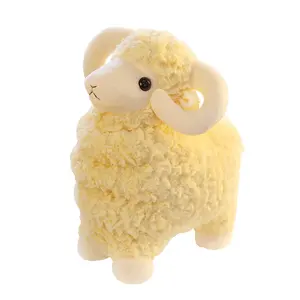 Adorable sheep plush toys custom plush toys soft toys suppliers manufacturer custom size high quality factory price