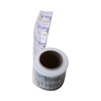 Sac en plastique automatique de rouleau d'emballage de LDPE pré-ouvert sur le rouleau pour la machine de conditionnement