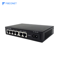 Switch Gigabit 6-Port NF1006 Non-managed POE 10/100Mbps 48V dengan Dukungan IP & GSM