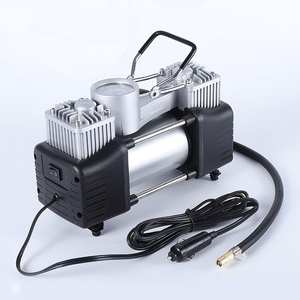 Grote Cilinder 150W Compressor Luchtpomp Voor Auto Banden Met Noodbanden Reparatie Gereedschap Kit Dc 12V Gecordeerde Auto Luchtcompressor - Product Image 6