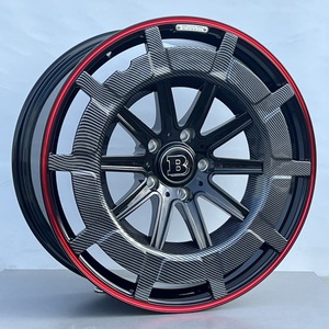 Cerchi in Alluminio Forgiato Stile <span class=keywords><strong>Dr</strong></span>.Ba, Stampa Idrografica, Non Incisi con Logo del Marchio, per Auto Passeggeri - Product Image 2