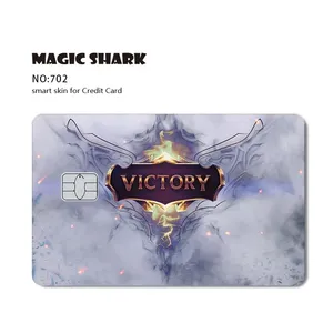 किंगरियल होलसेल रिमूवेबल वाटरप्रूफ DIY कस्टम मिश्रित प्यारा एनीमे एटीएम कार्ड स्किन स्टिकर - Product Image 4