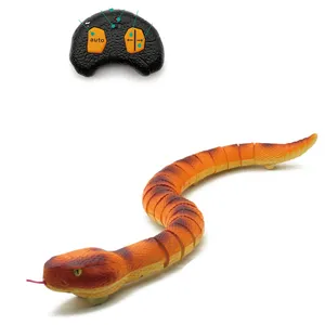 2.4G Prank Toy Boy Gift for Halloween Radio Control Toys Realistic Naja Cobra Snake Electronic Horror Toy