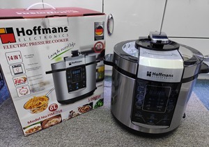 Olla a Presión Multifunción Hoffmans Modelo HM-718 de 6L con Cesta para Freír Incluida, 1000W, Ebullición Rápida, Éxito de Ventas en Línea - Product Image 3
