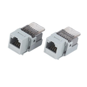 RJ45 Keystone-Buchse 90 Grad Werkzeuglos CAT5E CAT6A UTP Cat 6 Cat6 Modul - Product Image 3