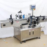 Machine d'étiquetage automatique pour bouteilles rondes avec fonction de localisation, étiqueteuse dédiée aux petites bouteilles rondes, machine d'étiquetage de bouteilles