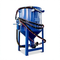 Machine de sablage manuelle industrielle portable sans poussière haute pression pour le nettoyage de la rouille et les travaux de rénovation