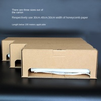 Matériau d'emballage en pâte chimique recyclable, résistant à l'humidité et aux chocs, personnalisable, en papier alvéolé, pour le rembourrage de fleurs