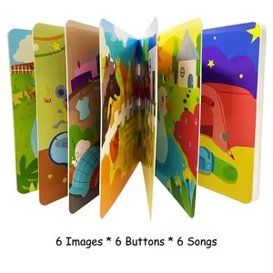 Livre Audio Enfants <span class=keywords><strong>Comptines</strong></span> Apprentissage Livre Son Bébé Jouets Éducatifs - Product Image 4