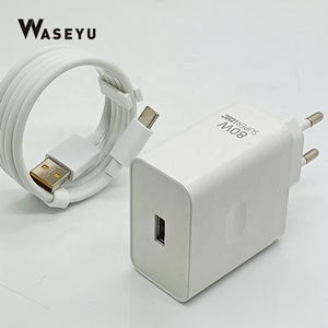 Cargador de Buena Calidad de 80 W, Carga Rápida, Adaptador de Corriente USB Tipo C para OnePlus 1+ 10 <span class=keywords><strong>Pro</strong></span> 9T Nord 2 GT ACE SuperVooc - Product Image 2