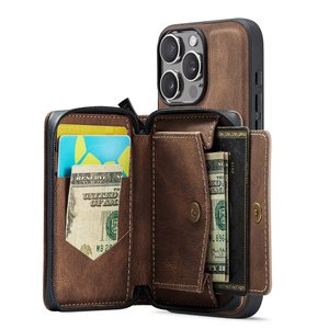 Per <span class=keywords><strong>iPhone</strong></span> 15 pro Max <span class=keywords><strong>custodia</strong></span> a <span class=keywords><strong>portafoglio</strong></span> con titolare della carta per <span class=keywords><strong>iphone</strong></span> 15 pro 14 pro max 14 plus 12 <span class=keywords><strong>13</strong></span> 11 magnetico cavalletto cassa del telefono - Product Image 1